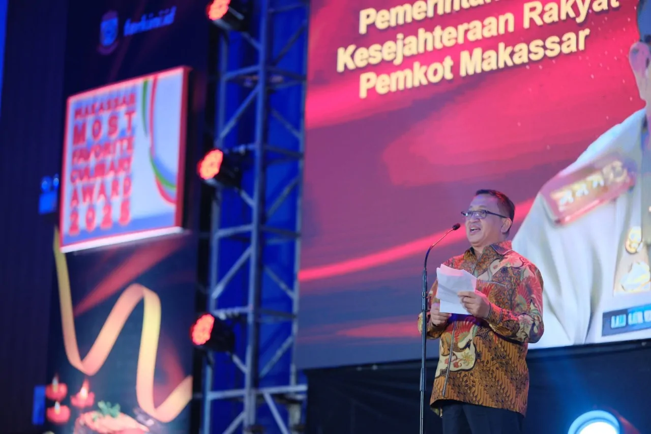Wali Kota Makassar Harap Most Favorite Culinary Award 2025 TERKINI.ID Menjadi Sumber Inovasi Kuliner