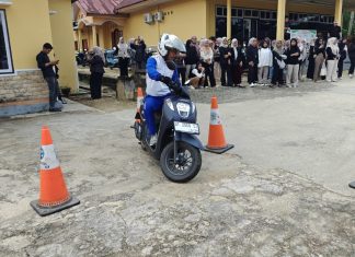 Tekan Angka Lakalantas, Asmo Sulsel Gelar Safety Riding Tiga Wilayah Sekaligus di Sultra