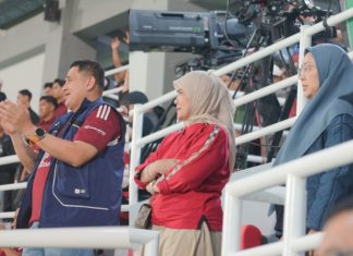 Wali Kota dan Wawali Makassar Saksikan PSM Hajar Persija 2-0 di Parepare