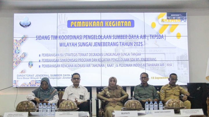 Pemprov Sulsel Perkuat Tata Kelola SDA lewat Sidang TKPSDA Pemprov Sulsel