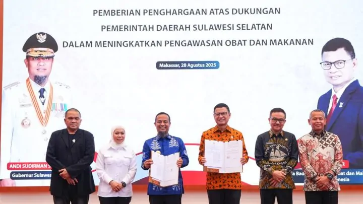 Pemprov Sulsel-BPOM Teken MoU Hibah Lahan dan Pendirian Politeknik Rp1,7 Triliun Pemprov sulsel
