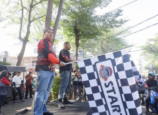 Wali Kota Makassar Resmi Lepas Heritage Rally HDCI 2025