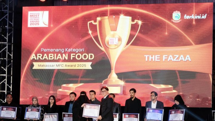 Jadi Tempat Kuliner Terfavorit, The Fazaa Kembali Sabet MFC Award 2025 Kategori Arabian Food MFC Award