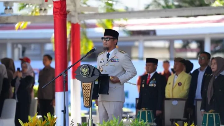 Gubernur Sulsel Pimpin Pelaksanaan Upacara Sumpah Pemuda ke-97 Gubernur Sulsel
