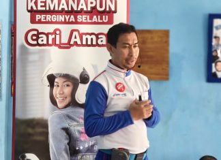 Asmo Sulsel Edukasi Siswa SMA Batara Gowa Cegah Kecelakaan Lalu Lintas