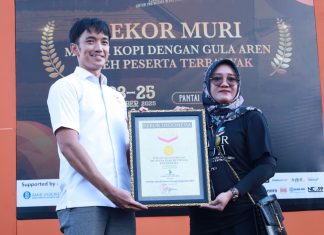 Transaksi QRIS Bank Sulselbar Pecahkan Rekor MURI di Festival Pinisi 2025