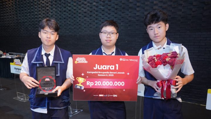 SMA Zion dari Makassar Juara Nasional Telkomsel Ilmupedia Berani Jawab Season 6 2025 SMA Zion