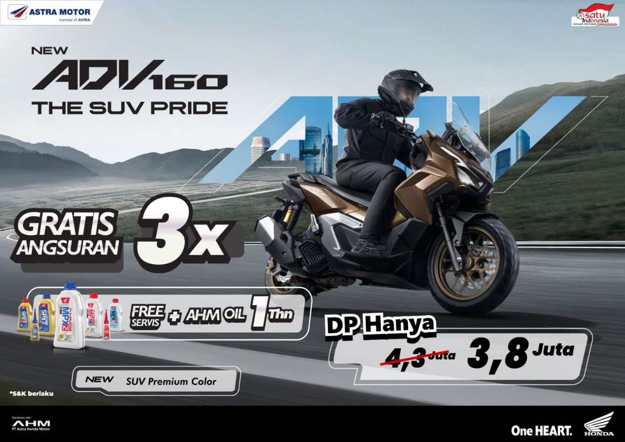 Promo Bulan Oktober 2025, Ada Banjir Diskon Berlipat Keuntungan Buat Motor Honda