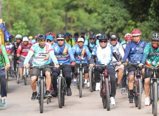 Fun Bike Meriahkan HUT Ke-57 Tahun PT Semen Tonasa
