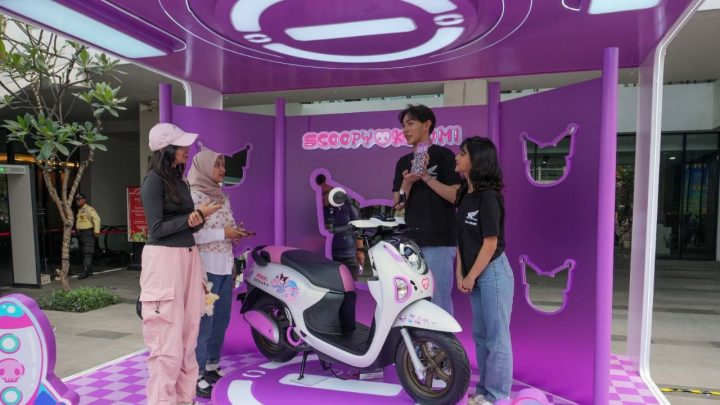 Astra Honda Motor Hadirkan Honda Edisi Terbatas Berbalut Kuromi Astra Honda Motor