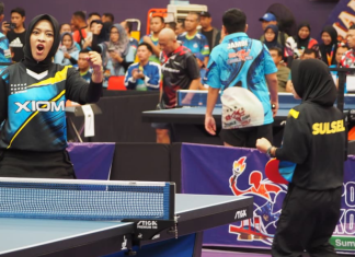 Tim Tenis Meja Beregu Putri Sulsel Melaju ke 8 Besar PORNAS Korpri XVII 2025