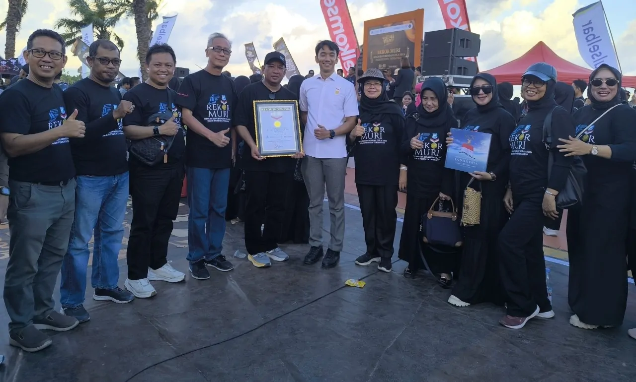 Dukung Rekor MURI Minum Kopi dengan Gula Aren Oleh Peserta Terbanyak, Palapa Sablon Bangga Jadi Bagian Sejarah Bulukumba