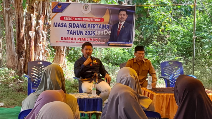 Ikhsan Baharuddin Serap Aspirasi Warga di Dua Kelurahan Kecamatan  Pangkajene Pangkep - Makassar Terkini