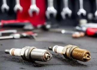 penyebab busi motor kotor