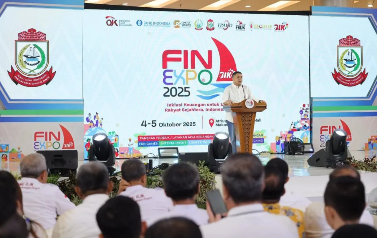 Puluhan Pelaku Usaha Jasa Keuangan Ikuti FinExpo 2025 di TSM Makassar