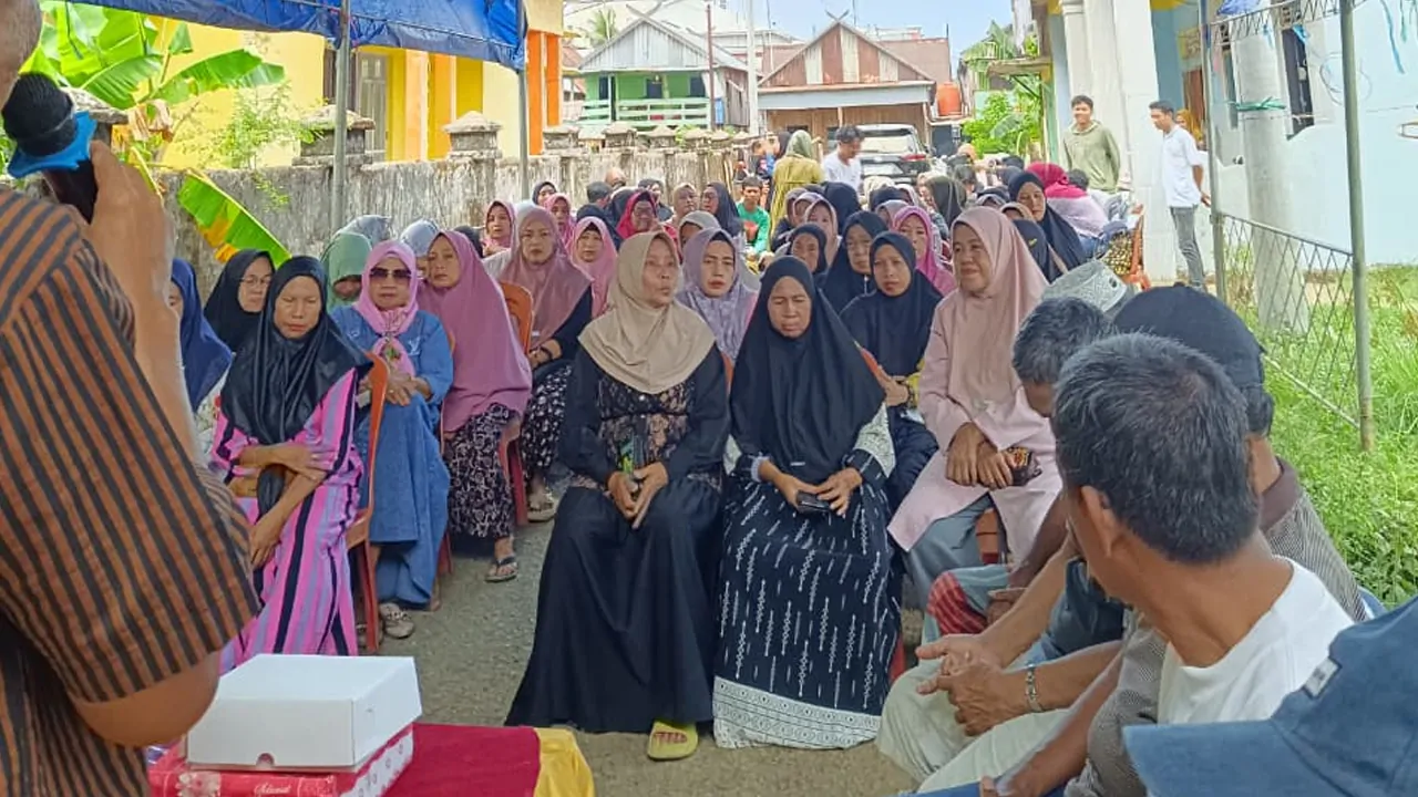 Wakil Ketua DPRD Pangkep, H Muh Tauhid Gelar Reses di Bonto-bonto