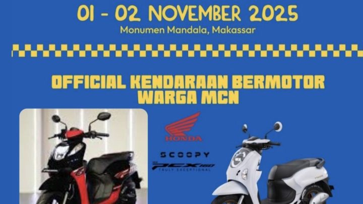 Sasar Generasi Muda, Astra Motor Sulsel Hadirkan Scoopy dan Genio di MCN 2025 Makassar Culinary Night