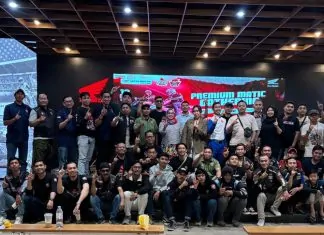Kopdar Bareng Komunitas PCX dan Stylo, Asmo Sulsel Sosialisasikan Honda Bikers Day 2025