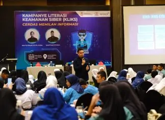 Diskominfo Makassar Kampanye Literasi Keamanan Siber untuk Pelajar SMP