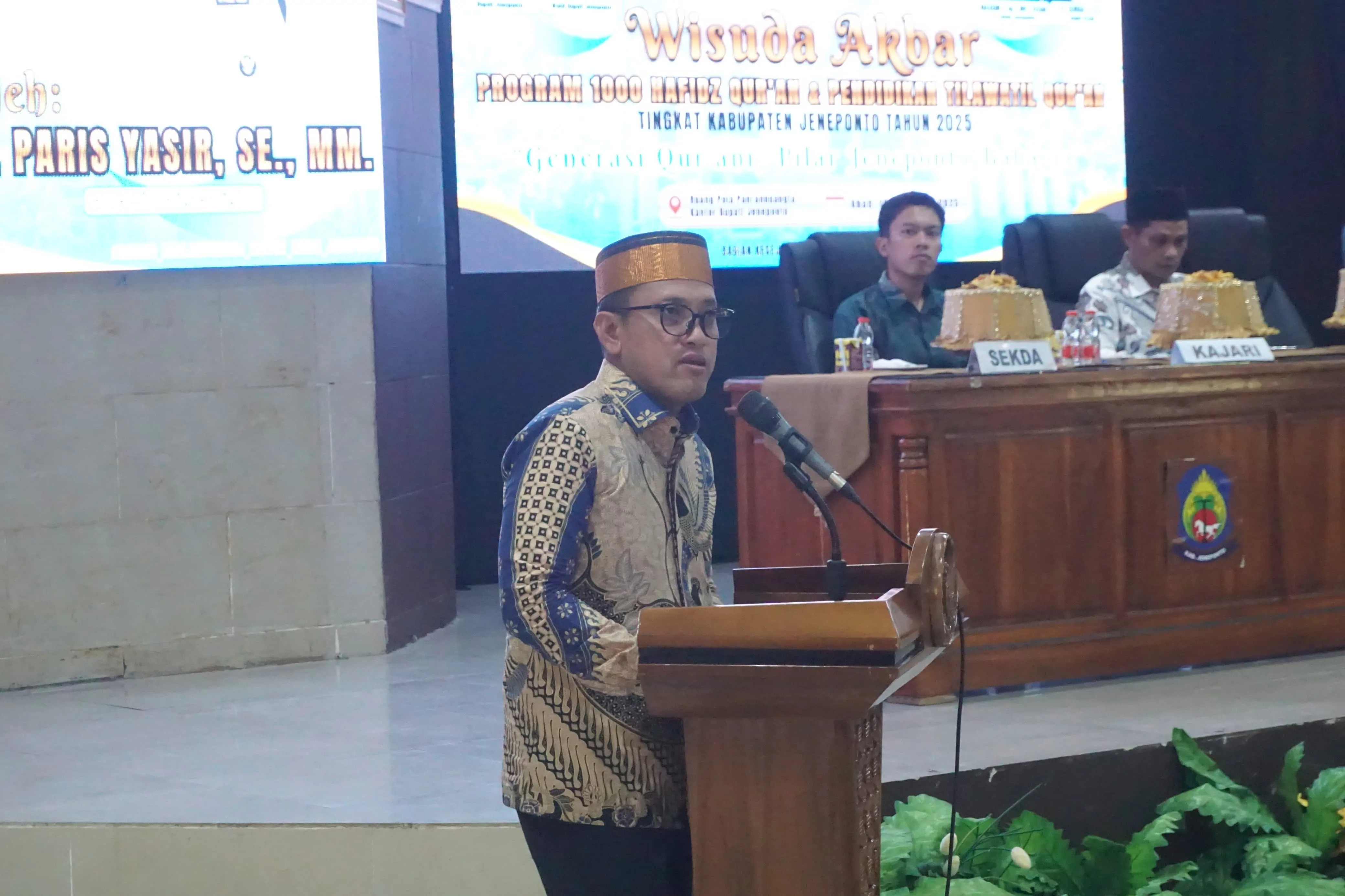 Pemkab Jeneponto Gelar Wisuda Akbar Program 1000 Hafiz Qur’an Wujud Komitmen Membangun Generasi Qur’ani