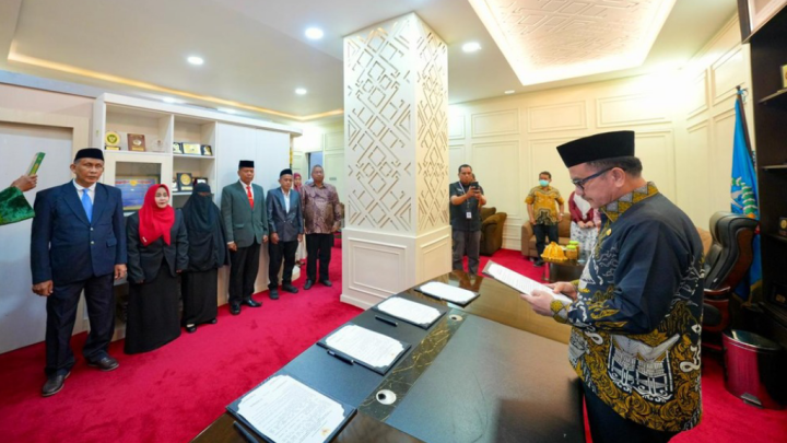 Berdasarkan Keputusan Presiden, Jufri Rahman Lantik 4 Fungsional Ahli Utama Lingkup Pemprov Sulsel Pemprov Sulsel