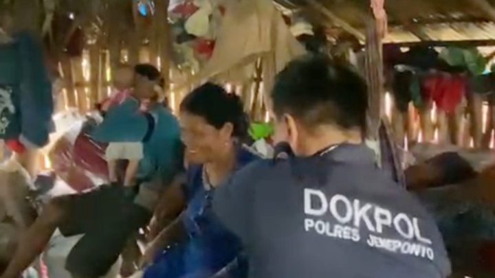 Miris, Keluarga Jumali Hidup di Gubuk Reot di Tengah Kebun, Polres Jeneponto Turun Tangan Miris Keluarga