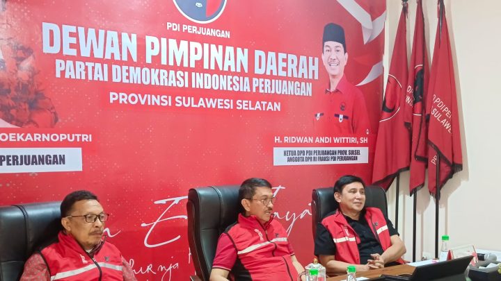 PDI Perjuangan Sulsel Siap Gelar Konferda VI dan Konfercab 24 Kabupaten/Kota di Makassar PDIP