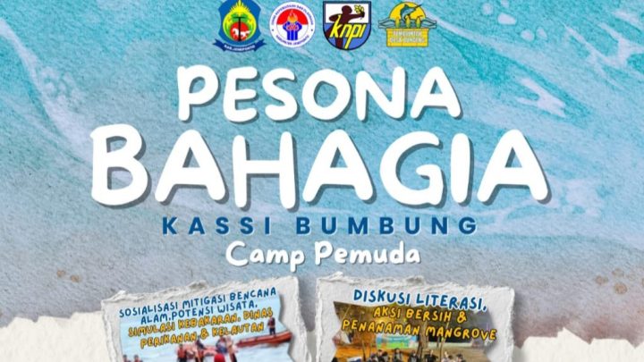 Ribuan Peserta Siap Padati Camp Pemuda Pesona Bahagia di Pantai Kassi Bumbung Jeneponto