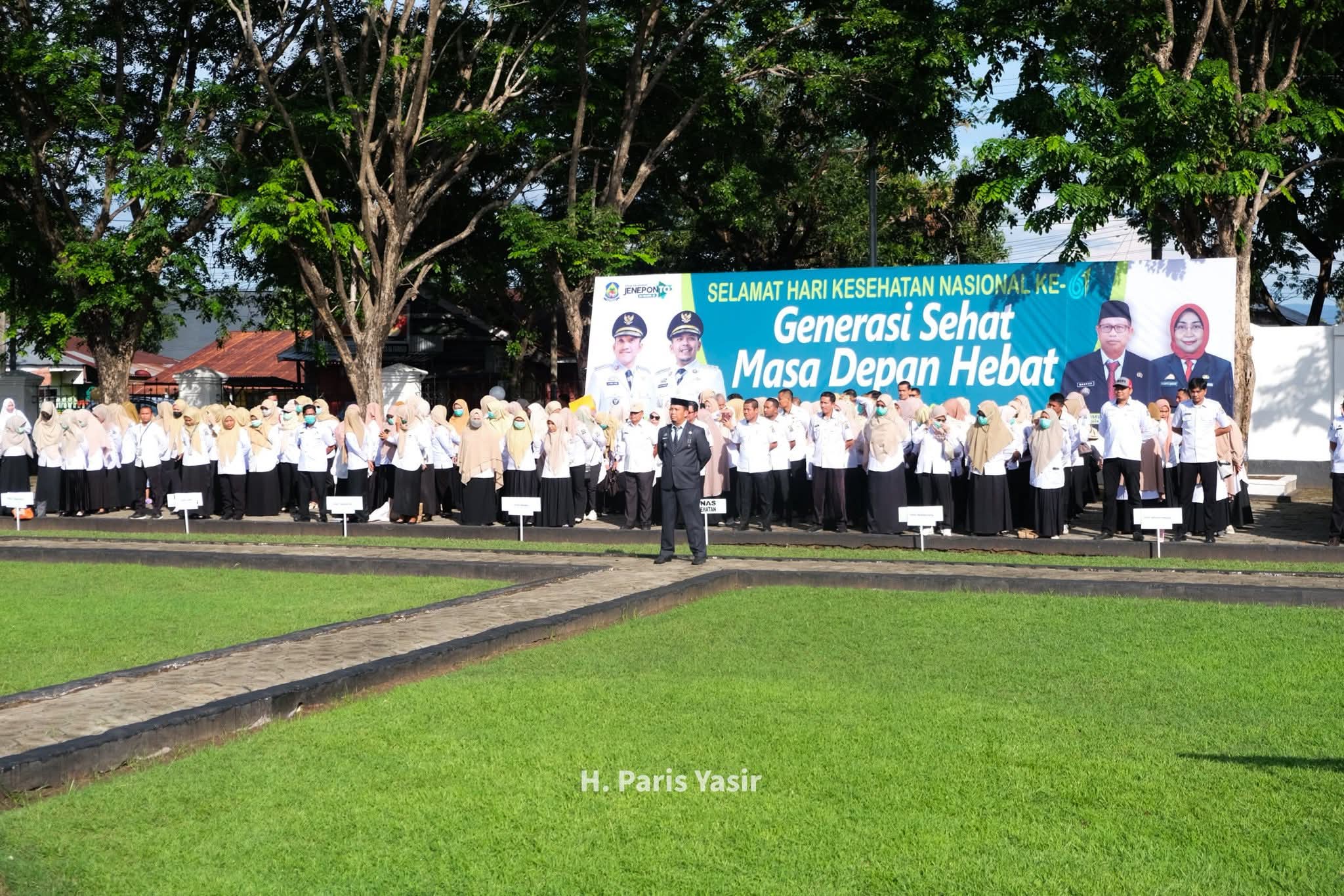 Peringatan HKN ke-61 di Jeneponto Jadi Momentum Perkuat Komitmen Membangun Generasi Sehat