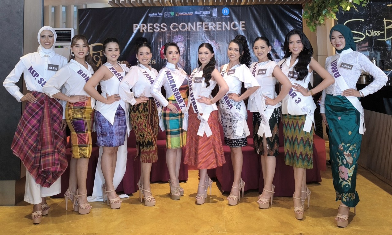 10 Finalis Bersaing Rebutkan Gelar Puteri Indonesia Sulsel 2026, Disbupar: Nikmati Prosesnya!