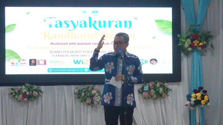 Bupati Paris Yasir Hadiri Tasyakuran Raudhatul Qur'an DPD Wahda Islamiyah Jeneponto Bupati Paris Yasir