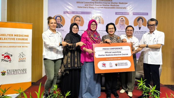 Prodi Kedokteran Hewan Unhas Luncurkan Mata Kuliah Shelter Medicine, Pertama di Asia Tenggara Mata kuliah shelter medicine