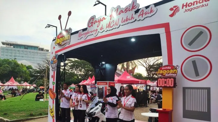 Pajang Motor Ikoniknya, Booth Astra Motor Sulsel Ramai Dikunjungi Saat MCN 2025 astra motor sulsel