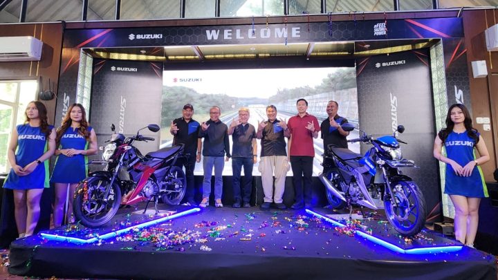 Motor Suzuki Bangkit Lagi, Kini Luncurkan Suzuki Satria PRO dan Satria F150 di Makassar suzuki satria pro