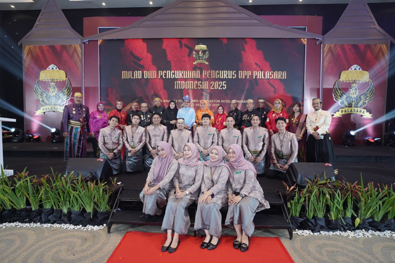 Pengurus DPP PALASARA Indonesia Resmi Dilantik, Siap Jadi Rumah Besar Adat Sulawesi Selatan dan Barat