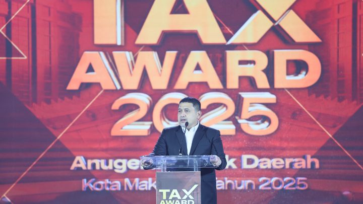 PAD Tembus Rp1,8 Triliun, Pemkot Makassar Apresiasi Wajib Pajak di Tax Award 2025 Pemkot Makassar