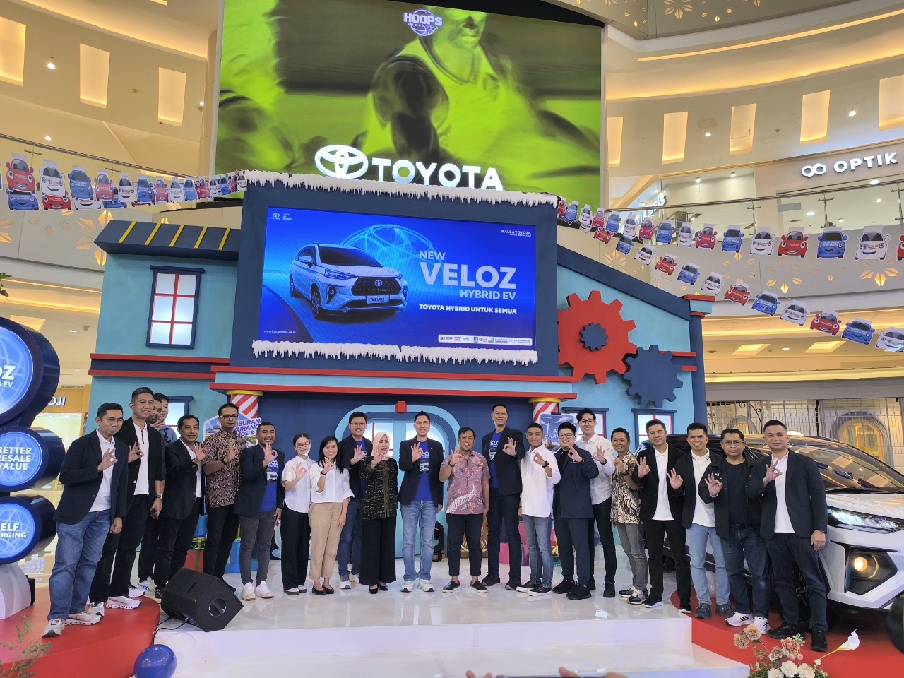 Kalla Toyota Preview New Veloz Hybrid EV, Pemkot Makassar: Kendaraan Ramah Lingkungan Pilihan yang Tepat!