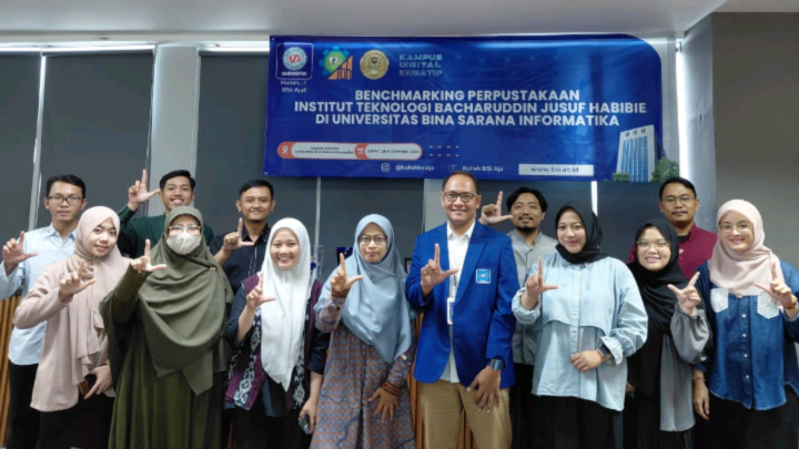 Perpustakaan ITH Laksanakan Benchmarking ke Perpustakaan Universitas BSI untuk Penguatan Layanan Repository dan E-Library perpustakaan ith