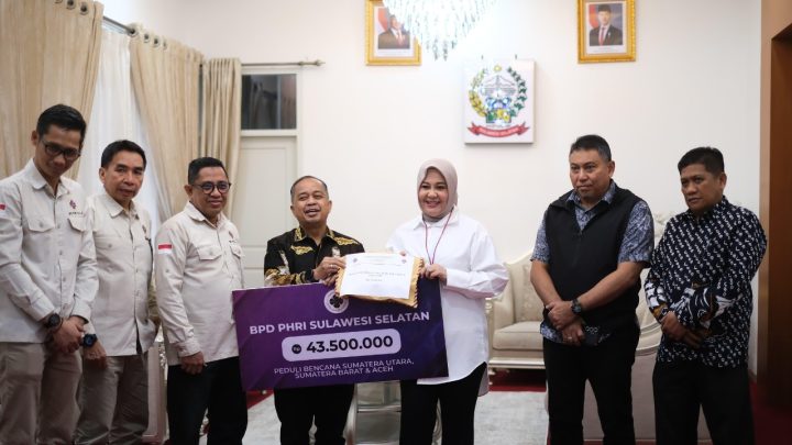 Peduli Korban Bencana Sumatra dan Aceh, BPD PHRI Sulawesi Selatan Kirim Bantuan phri sulawesi selatan