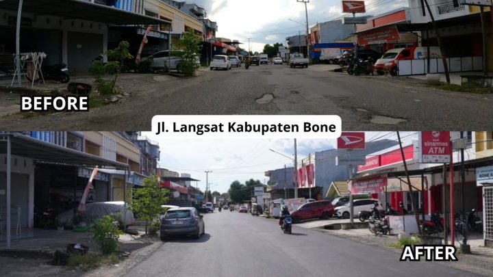 Gubernur Sulsel Resmikan Sejumlah Ruas Jalan di Kabupaten Bone Pemprov Sulsel