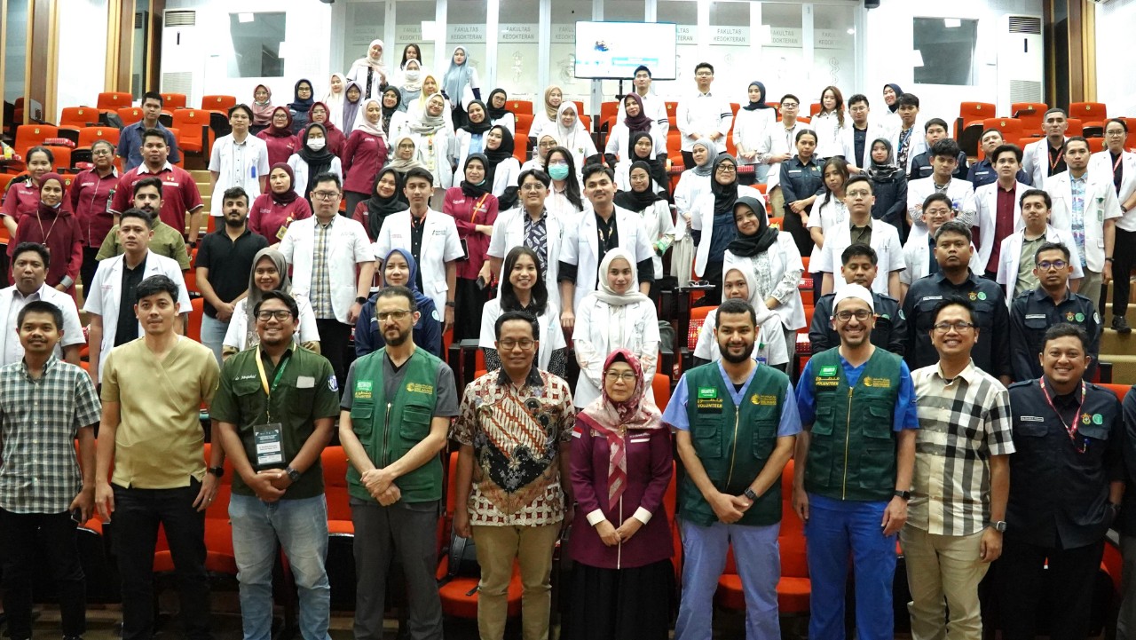 FK Unhas Gelar Guest Lecture Bersama Volunteer Medical Program King Salman Humanitarian Aid dan Relief Centre