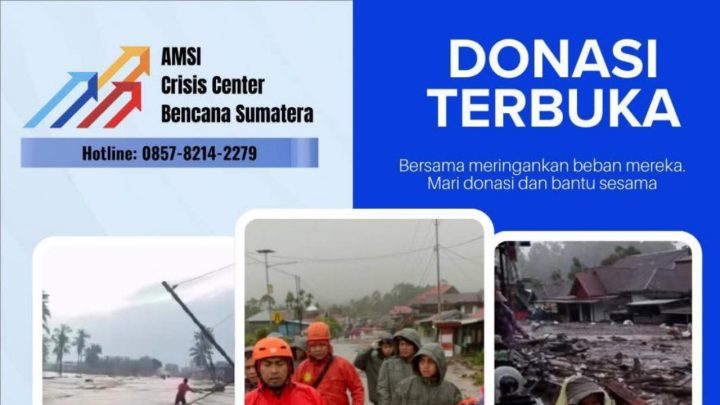 AMSI Mendesak Pemerintah Bergerak Cepat Tangani Korban Bencana di Sumatera AMSI