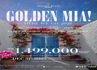 Sambut Tahun Baru 2026, Golden Tulip Essential Makassar Gelar Gala Dinner 