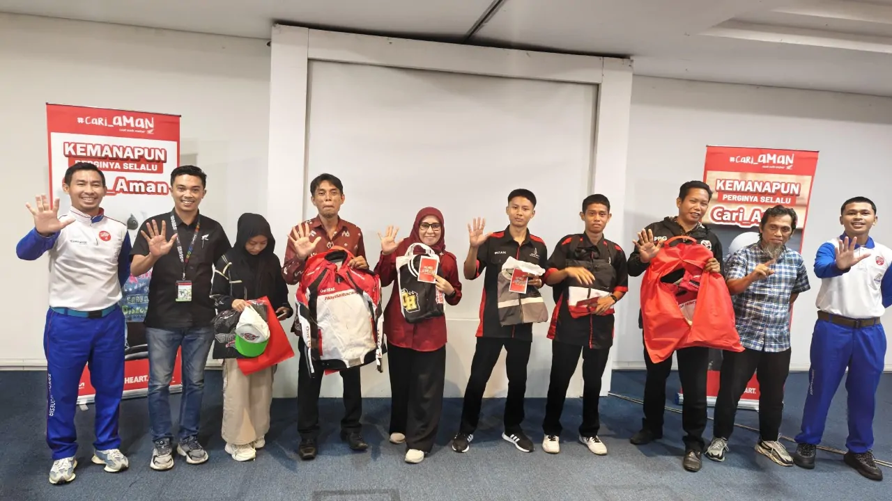 Astra Motor Sulsel Edukasi Pelajar SMKN 5 Pangkep, Tanamkan Budaya Berkendara yang Aman Sejak Dini