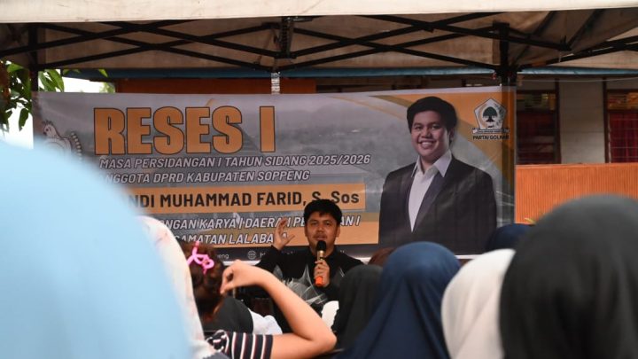 Reses di Lemba, Ketua DPRD Soppeng Janji Segera Pasang Lampu Jalan dan Lensa Cembung soppeng