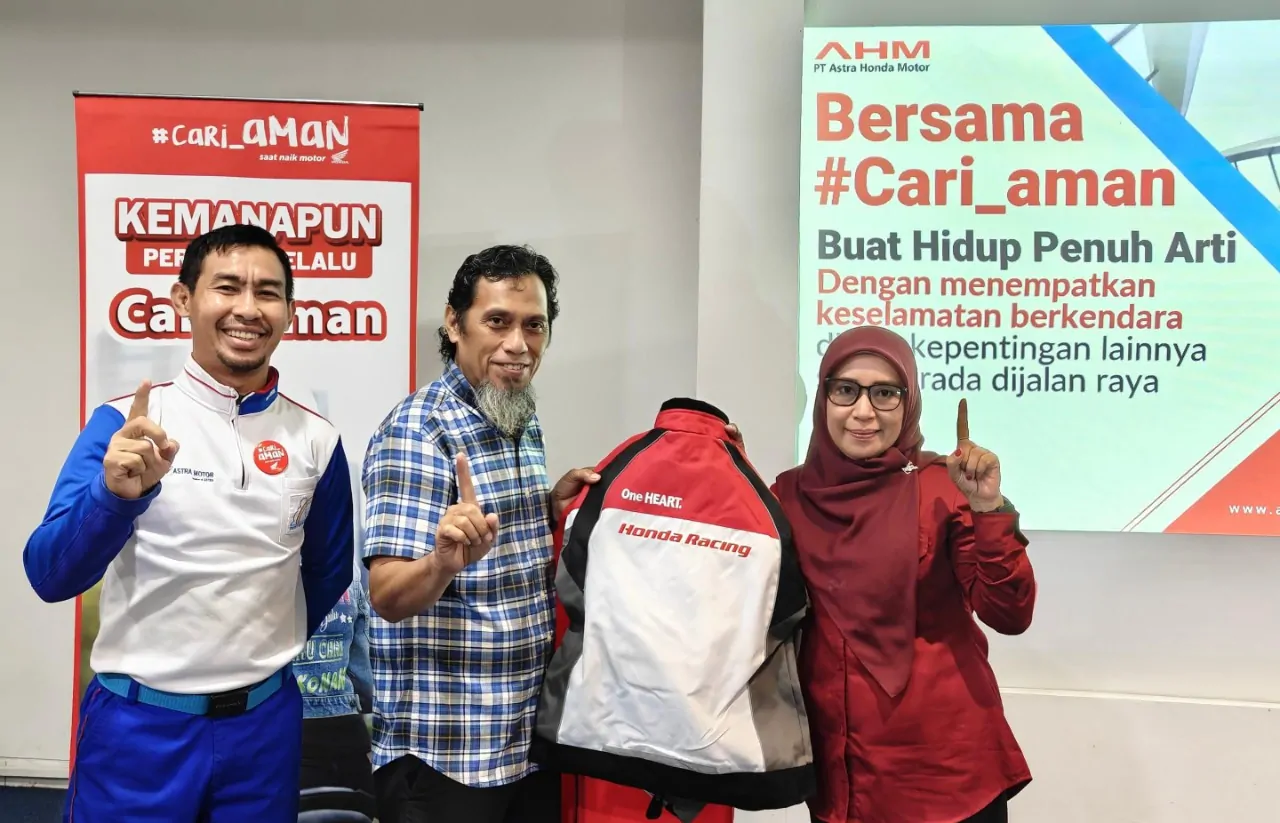 Astra Motor Sulsel Edukasi Pelajar SMKN 5 Pangkep, Tanamkan Budaya Berkendara yang Aman Sejak Dini