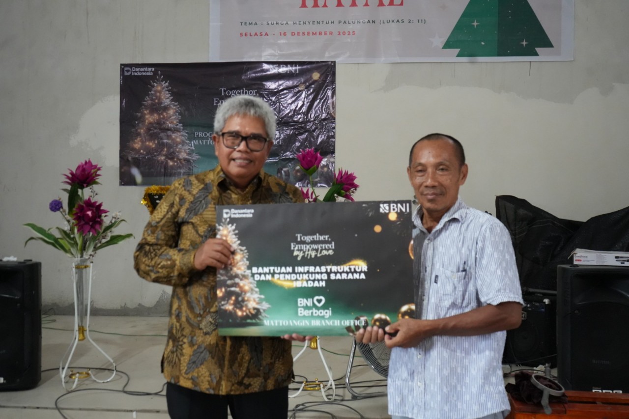 BNI Perkuat Kepedulian Sosial Lewat Program Natal 2025
