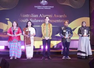 Kadis Koperasi dan UKM Jeneponto Pemenang Penghargaan Collaboration Partnership Award dari Konsulat Jenderal Australia