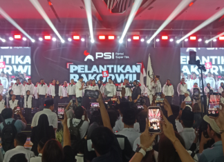 Pelantikan Pengurus DPW dan DPD, Gandi Rusdi Akan Bawa PSI Jadi Pemenang di Sulsel