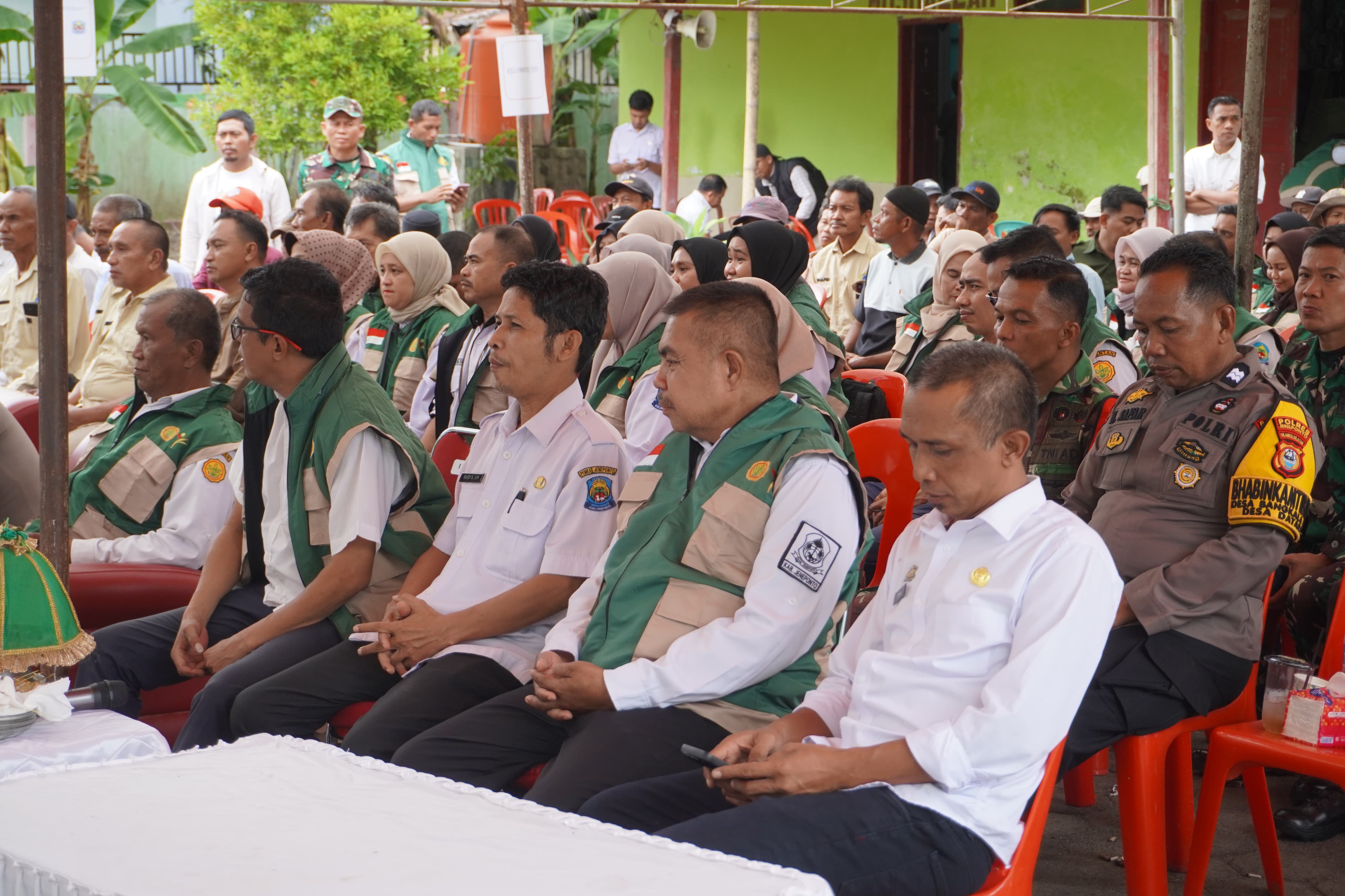 Bupati Jeneponto dan Forkopimda Ikuti Zoom Meeting Pengumuman Swasembada Pangan Bersama Presiden RI